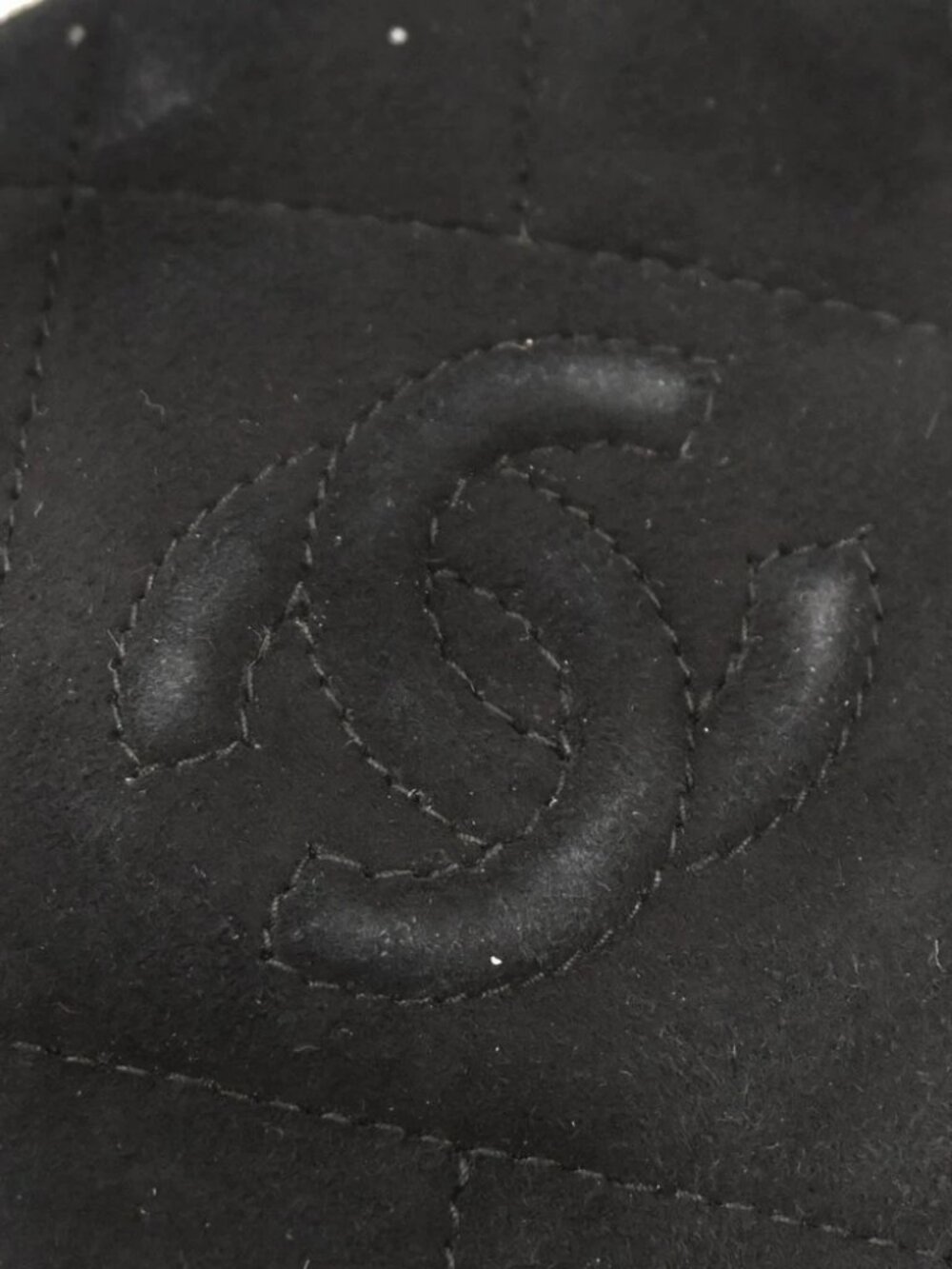 Chanel Black Suede Camera Bag Mini 135938 - Picture 6 of 10